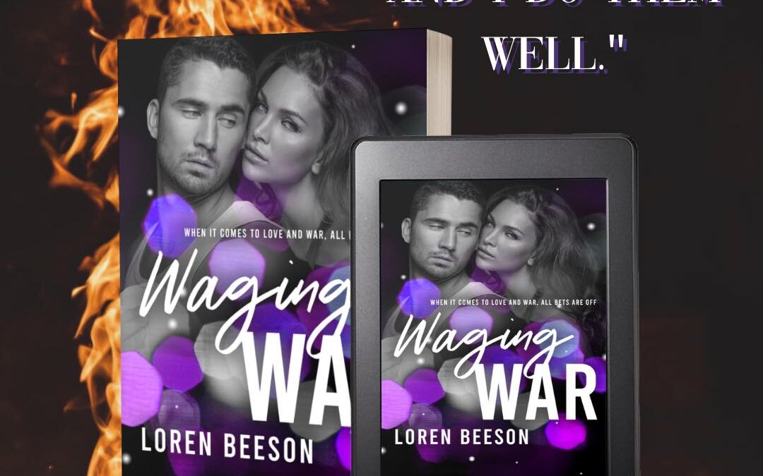 Cover Reveal: Waging War