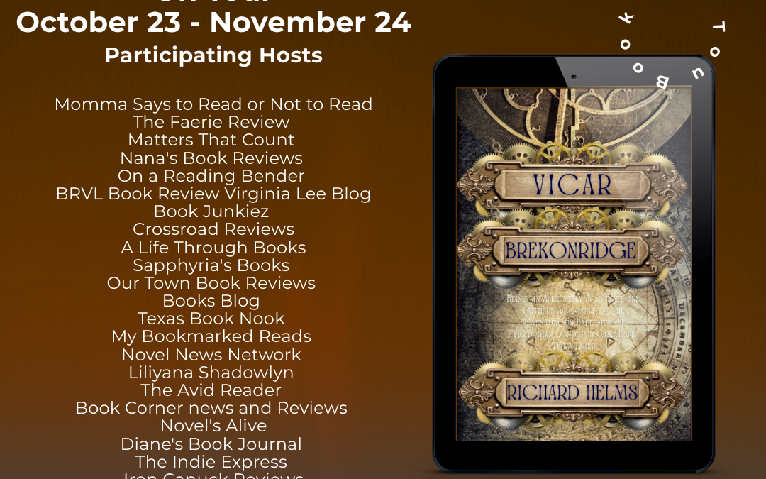 Vicar Brekonridge Book Tour