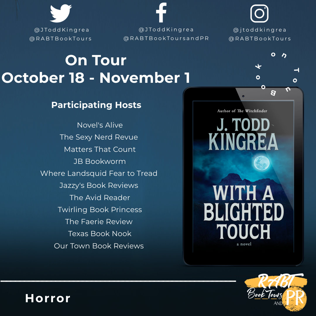 With a Blighted Touch Book Tour – The Faerie Review