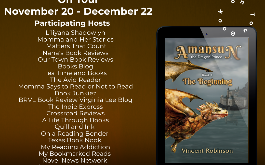 Amansun the Dragon Prince Book Tour
