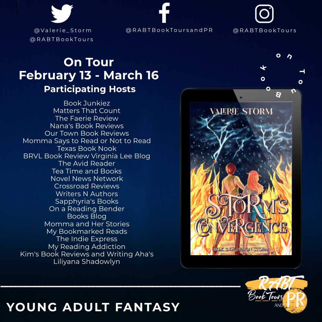 Storm’s Convergence Book Tour – The Faerie Review