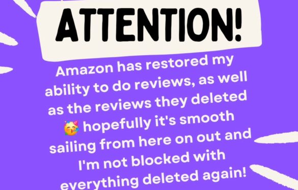 Important Announcement Re: Reviews